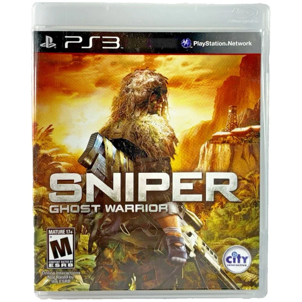 Sniper Ghost Warrior Sony PlayStation 3 City Interactive 2011 with Manual Tested